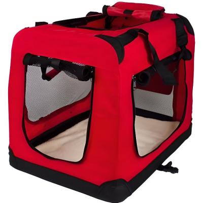 MOBICLINIC SPANISH LEADING COMPANY SINCE 1985 Sac de Transport pour Chat Chien Mobiclinic Bal&uacute; Sac de Voyage Animaux de Compagnie Max. 10 kg Pliable Taille M Rouge 