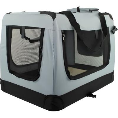 MOBICLINIC SPANISH LEADING COMPANY SINCE 1985 Sac de Transport pour Chat Chien Mobiclinic Bal&uacute; Sac de Voyage Animaux de Compagnie Max. 10 kg Lapins Pliable Taille M Gris 