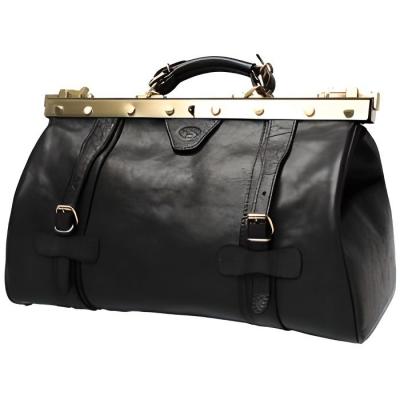 KATANA Sac diligence en cuir  K 8253 - Noir - Cuir - Femme