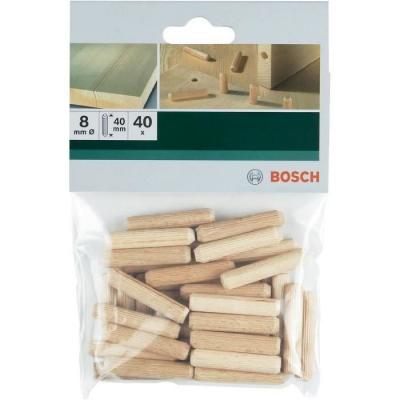 BOSCH  Accessories 50 unidades tacos de madera 6 x 30 mm