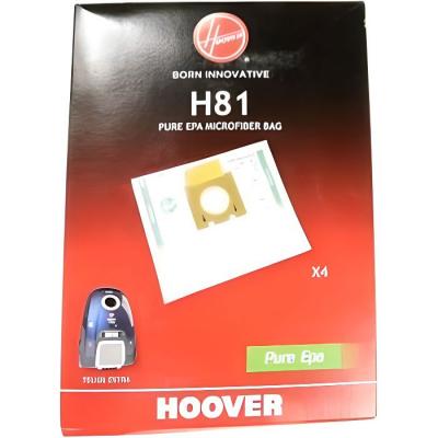 HOOVER Sacs micro-fibres (x4) H81 pour Aspirateur Telios  35601865