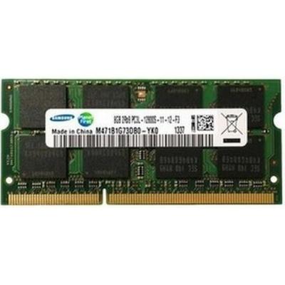 SAMSUNG  8GB DDR3 SO-DIMM, 8 Go, 1 x 8 Go, DDR3, 1600 MHz, 204-pin SO-DIMM