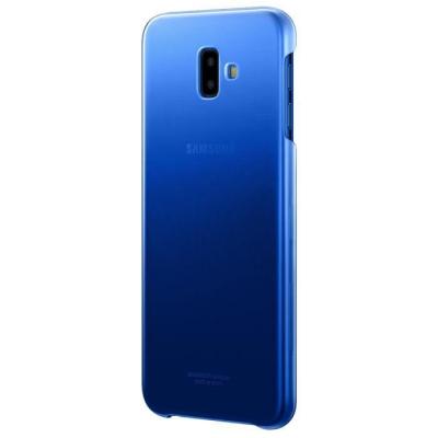 SAMSUNG  Galaxy J6+ Gradation Cover Case - Blue