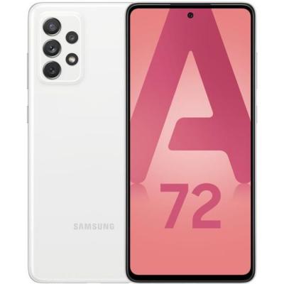 SAMSUNG Smartphone  Galaxy A72 Blanc 4G