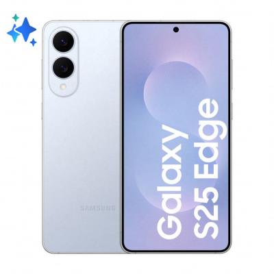 SAMSUNG  Galaxy S25 Edge Smartphone 6.7 200MP 512GB 5G Titanium Icyblue