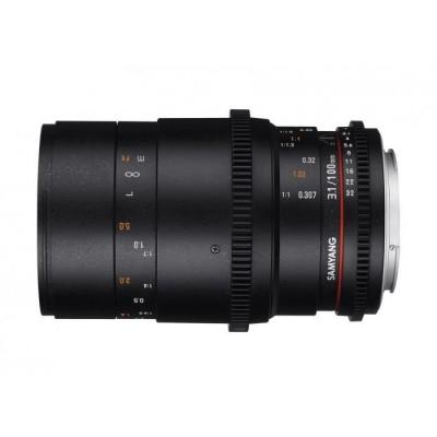 SAMYANG Objectif Zoom  pour Sony E 100 mm Macro T3.1 VDSLR Noir