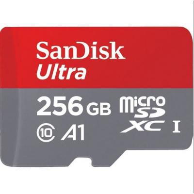 SANDISK  256GB Ultra&reg; microSDXC 120MB/s A1 Class 10 UHS-I