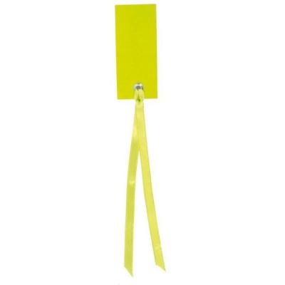 SANTEX Marque Place Avec Ruban Satin Vert 