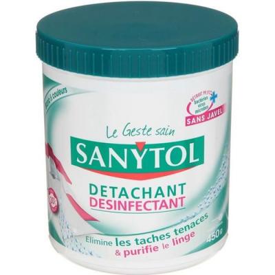 SANYTOL D&eacute;tachant D&eacute;sinfectant/poudre  - Le Pot De 450 G