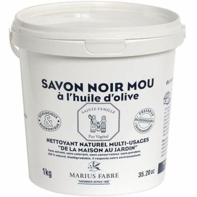 MARIUS FABRE Ecodis - Savon noir p&acirc;te, 1Kg
