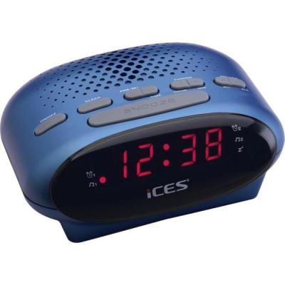 GENERIQUE SCD-42 Lenco, radio-r&eacute;veil, ondes ultra courtes (FM), bleu