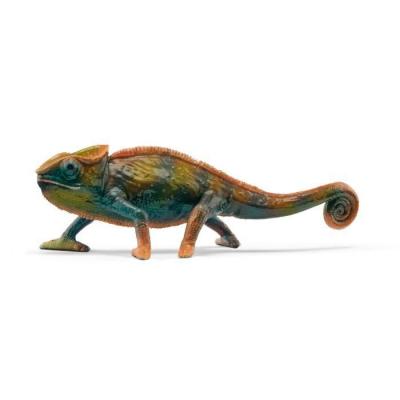 SCHLEICH  - cam&eacute;l&eacute;on - 14858 - gamme : wild life SCH14858