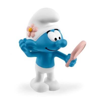 SCHLEICH  20827 Schtroumpf coquet (The Smurfs) Multicolore
