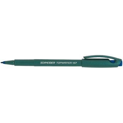 Schneider 187912&nbsp;fibre stylo topw riter 157, 0,8&nbsp;mm, bleu