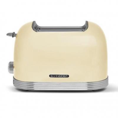 SCHNEIDER  CONSUMER GROUP Grille Pain Vintage 2 Fentes Creme 