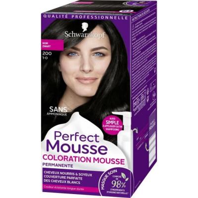 SCHWARZKOPF Coloration Permanente Noir 200  - La Boite De 92,5 Ml