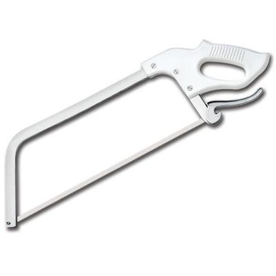 BARGOIN Scie de boucher professionnelle am&eacute;ricaine, d&eacute;montable inox 45 cm