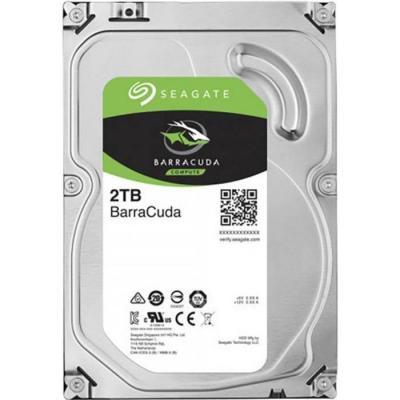 SEAGATE TECHNOLOGY Disque Dur Interne Seagate BarraCuda ST2000DM008 2To HDD 3.5 7200Tr/min SATA III Noir 