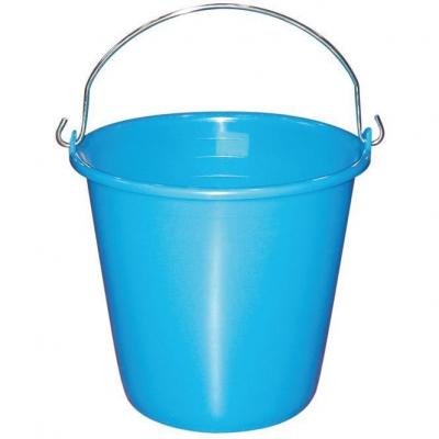 ALUMINIUM ET PLASTIQUE ALUMINIUM ET PLASTIQ Seau m&eacute;nage 10 L, gradu&eacute; Bleu