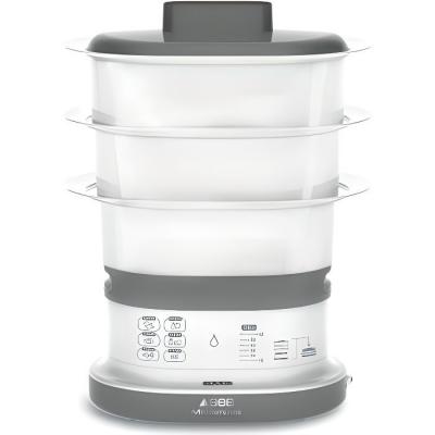 SEB  Vc130B00 Cuiseur Vapeur - Blanc/Gris