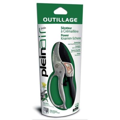 Gardirex - S&eacute;cateur &agrave; cr&eacute;maill&egrave;re