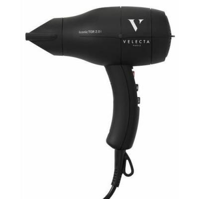 VELECTA PARAMOUNT S&egrave;che-cheveux professionnel : ICONIC TGR 2.0i Noir intense