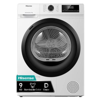 HISENSE DHQE900UWDC - S&egrave;che-linge pose-libre 9kg , Blanc - Neuf