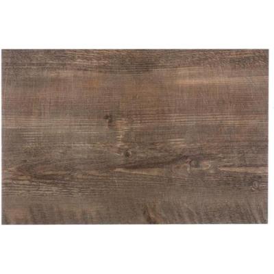 SECRET DE GOURMET  - Set de table d&eacute;cor aspect en ch&ecirc;ne Bois Fonc&eacute;