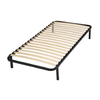 SEDAC Conforkit sommier a Lattes + Pieds Acier 90 x 190 cm - Noir