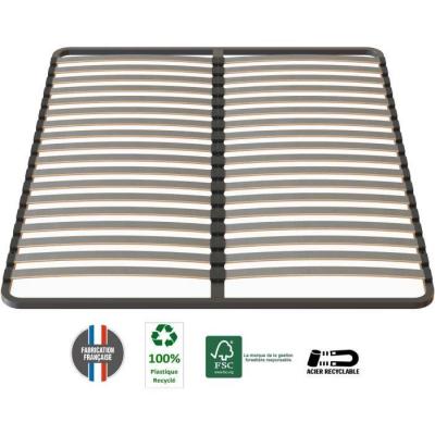 SEDAC  sommier 160x200 - 18 lattes 53mm - anthracite 6315814362004