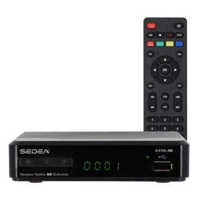 SEDEA  R&eacute;cepteur d&eacute;codeur satellite S-6700 HD