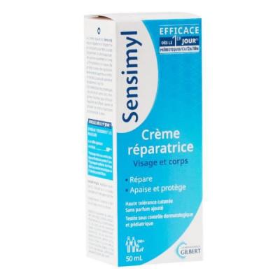 SENSIMYL Gilbert  Cr&egrave;me R&eacute;paratrice Visage et Corps 50 ml