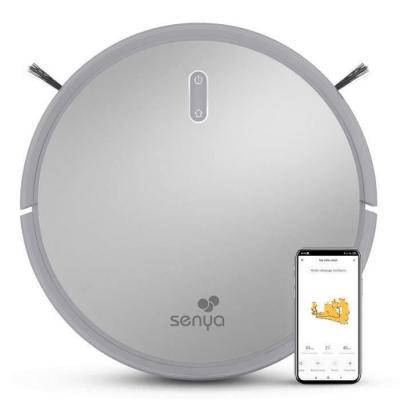 SENYA Aspirateur robot laveur connect&eacute; My Little Robot Coloris Gris