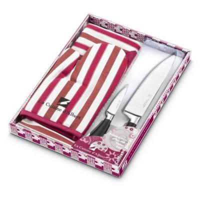 Set 4 pieces en cuisine fushia la cuisine d&acute;albert 009950