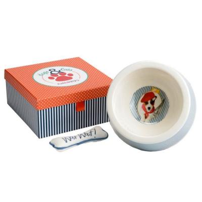 Animalerie Set Cadeau pour Chien Gamelle et Jouet