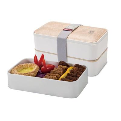 KITCHEN FRIDAY Lunch Box Herm&acute;Tique Avec Couverts Kwood2 Blanche Kitchenfriday