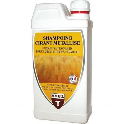 AVEL  - Shampoing Cirant M&eacute;tallis&eacute; Parquets 1 litre incolore - incolore