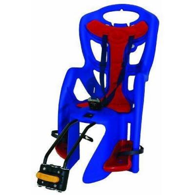 BELLELLI  selle de v&eacute;lo derri&egrave;re Pepele cadre montage bleu/rouge