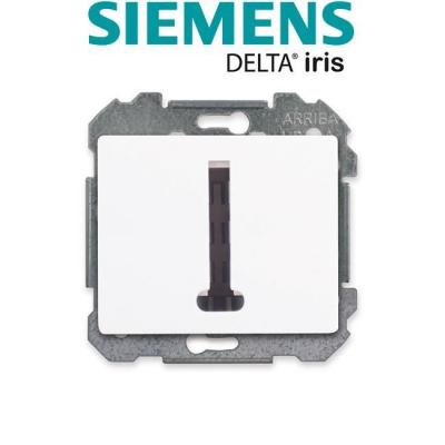 GENERIQUE Siemens - delta iris prise t&eacute;l&eacute;phone en t blanc SIE266764