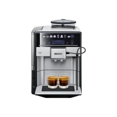SIEMENS  EQ.6 plus s700 TE657503DE - Machine &agrave; caf&eacute; automatique avec buse vapeur '"Cappuccino'" - 19 bar - inox/noir