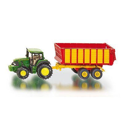 SIKU  tracteur John Deere avec ensilage vert (1650)