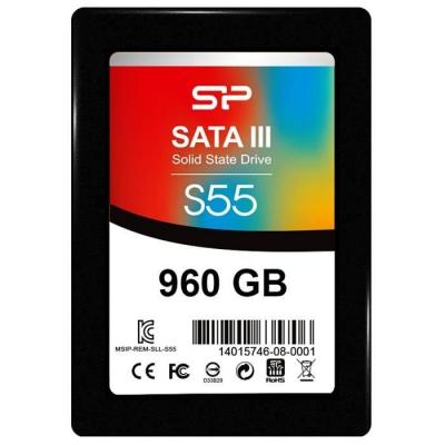 SILICON POWER  Slim S55 - SSD - 960 Go - SATA 6Gb/s