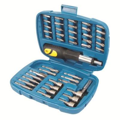 SILVERLINE  Coffret 45 tournevis &agrave; cliquet avec douilles et embouts
