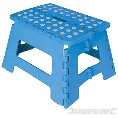 SILVERLINE  Marchepied pliant - Dimensions ouvert : 355 x 285 x 225 mm