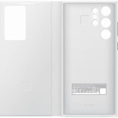 SAMSUNG Etui  S22 Ultra Clear View blanc 