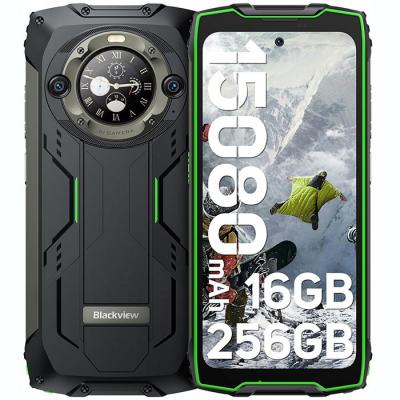 BLACKVIEW FRANCE OFFICIEL Blackview BV9300 Pro (&Eacute;cran 6.7"" - 256 Go, 8 Go RAM - 15 080 mAh) Vert