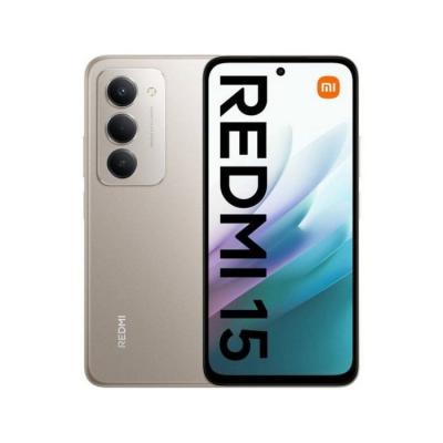 XIAOMI  Redmi 15 4G Smartphone 8 Go 256 Go 6,9"" FHD+ 144 Hz 7000 mAh Double SIM NFC Gris Titane