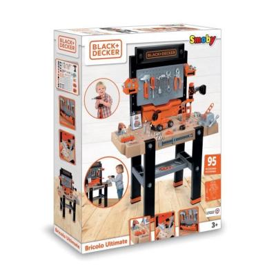 SMOBY Atelier de bricolage  Etabli Black + Decker &eacute;lectronique