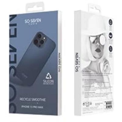 ASCENDEO So Seven Coque pour iPhone 13 Pro Max SMOOTHIE RECYCLE Bleu