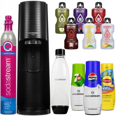 SODASTREAM  Terra + Sirops Pepsi Mirinda 7UP + Sachets